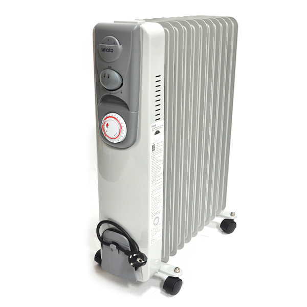 전기 난방 히터 온도조절 타이머 라디에이터 RAD-11T(11핀/8평)